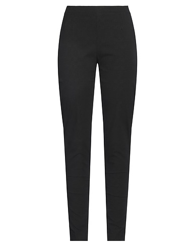 RUNDHOLZ Casual pants Black 60% Viscose, 24% Wool, 14% Polyamide, 2% Elastane