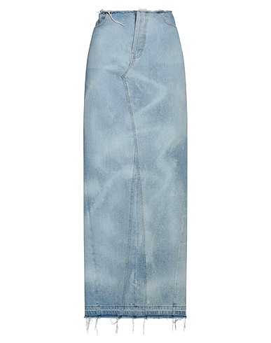 FORTE DEI MARMI COUTURE Denim skirt Blue 100% Cotton