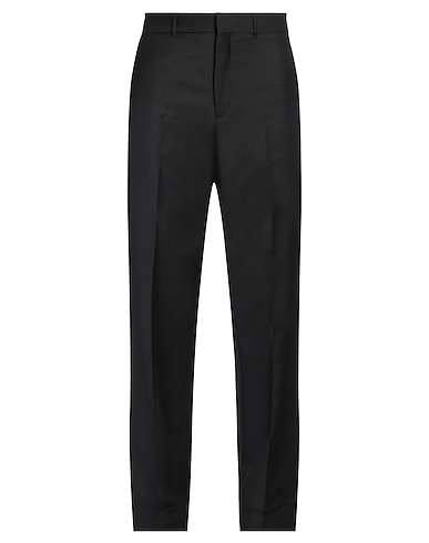 DIOR Casual trouser Black 46% Virgin Wool, 43% Mohair wool, 11% Silk