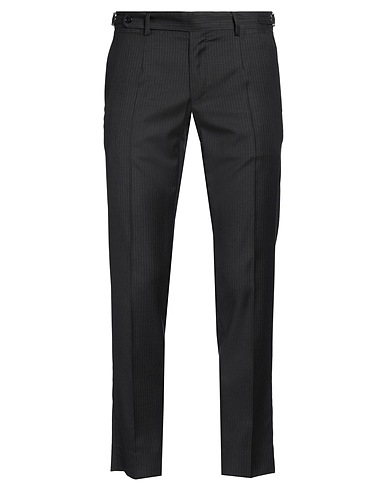 DOLCE&GABBANA Casual trouser Charcoal 100% Virgin Wool