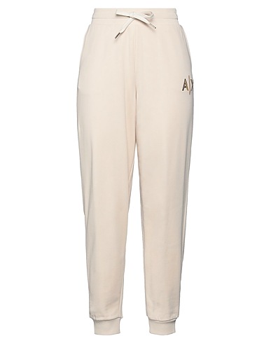 ARMANI EXCHANGE Casual trouser Beige 100% Cotton, Elastane