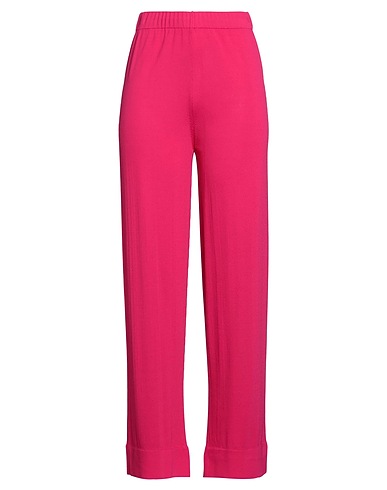 LIVIANA CONTI Casual trouser Fuchsia 65% Viscose, 35% Polyamide