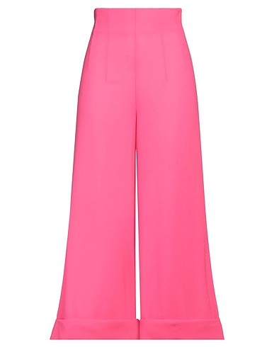 MAISON LAVINIATURRA Casual pants Magenta 100% Wool