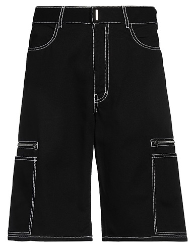 GIVENCHY Denim shorts Black 100% Cotton