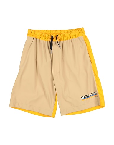 N°21 Shorts & Bermuda Sand 100% Polyester, Cotton, Polyurethane