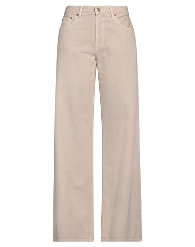 AGOLDE ジーンズ BEIGE オーガニックコットン 100%