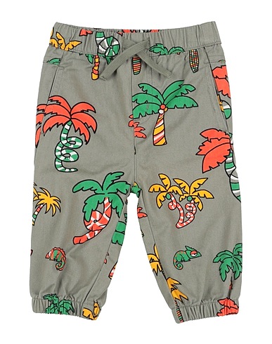 STELLA McCARTNEY KIDS Pantalone Verde militare 100% Cotone