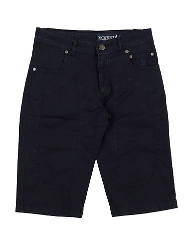 JECKERSON Shorts & Bermuda Navy blue 98% Cotton, 2% Elastane