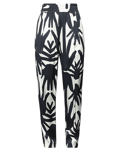 RO' SKINWEAR Pantalone Nero 100% Viscosa