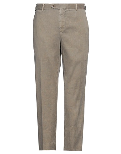 PT Torino Casual trouser Taupe 64% Linen, 34% Cotton, 2% Elastane