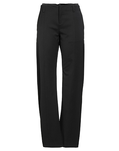 SSHEENA Casual pants Black 53% Polyethylene, 43% Virgin Wool, 4% Elastane