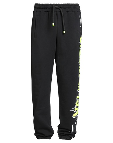 DISCLAIMER Casual pants Black 100% Cotton