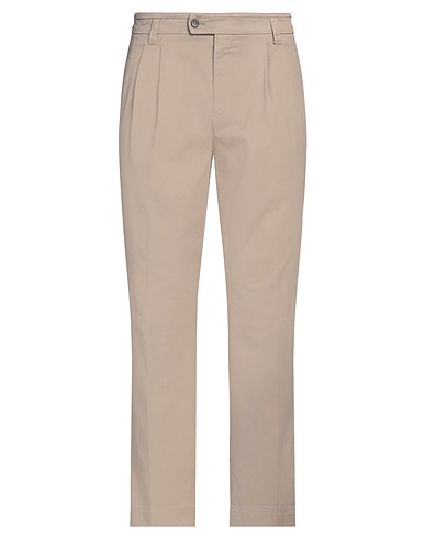 DEVORE INCIPIT Pantalone Beige 97% Cotone, 3% Elastan