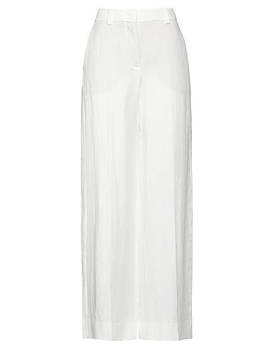 INCOTEX Casual pants White 56% Lyocell, 44% Linen