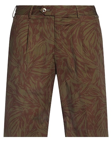 PT Torino Shorts & Bermuda Military green 100% Cotton