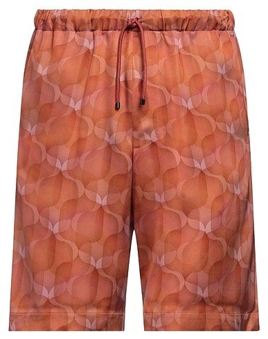 DRIES VAN NOTEN Shorts et Bermudas Rouille 100% Viscose