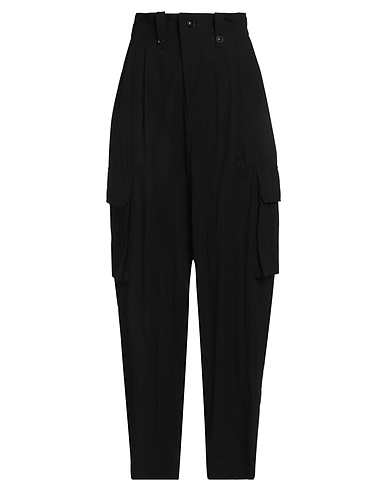 Y'S YOHJI YAMAMOTO Pantalon Noir 100% Coton