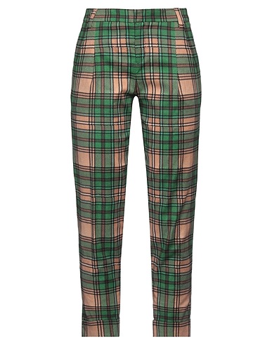 PT Torino Casual pants Green 96% Cotton, 4% Elastane