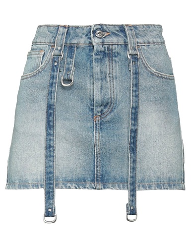 OFF-WHITE™ Denim skirt Blue 100% Cotton
