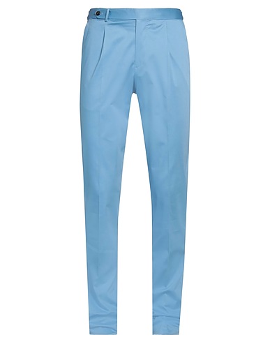 PT Torino Casual pants Sky blue 97% Cotton, 3% Elastane