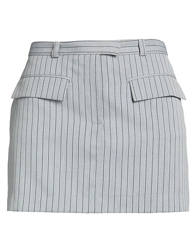 BAUM UND PFERDGARTEN Mini skirt Grey 70% Recycled polyester, 30% Viscose