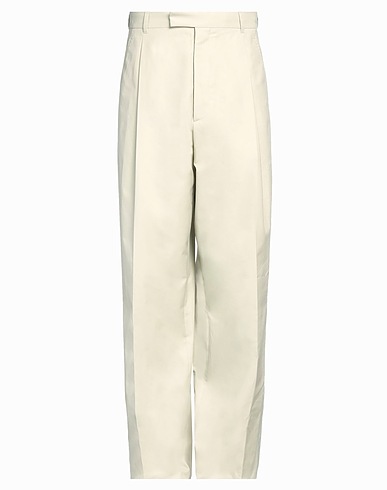 DIOR HOMME Casual pants Beige 82% Cotton, 18% Silk