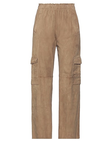 OAKWOOD Pantalone Khaki Pelle di capra