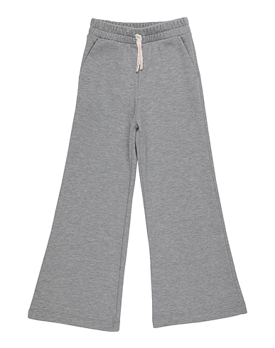 ELISABETTA FRANCHI Casual pants LA MIA BAMBINA Grey 65% Cotton, 35% Polyester