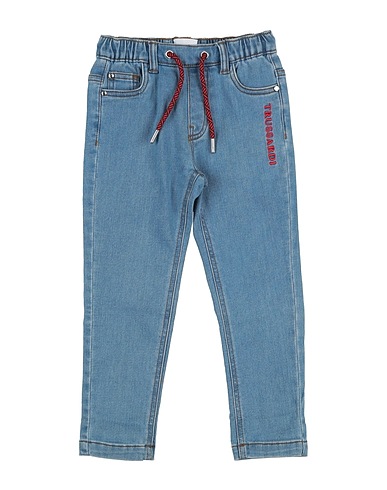 TRUSSARDI JUNIOR Denim trousers Blue 96% Cotton, 4% Elastane