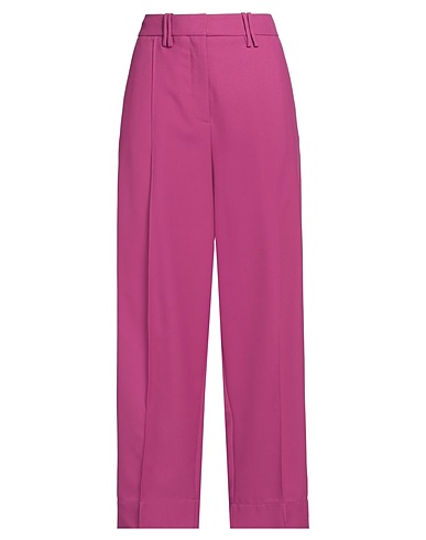 GANNI Casual trouser Garnet 70% Recycled polyester, 30% EcoVero™ viscose