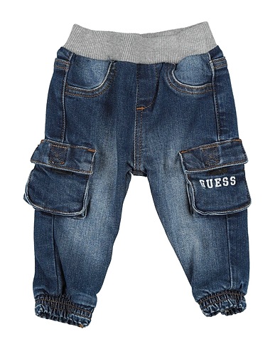 GUESS Denim pants Blue 92% Cotton, 7% Elastomultiester, 1% Elastane