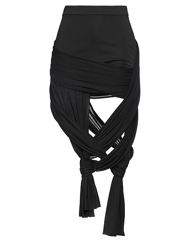 JW ANDERSON Mini skirt Black 94% Polyester, 6% Elastane