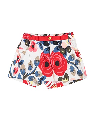 TWINSET Shorts & Bermuda White 96% Cotton, 4% Elastane, Polyester