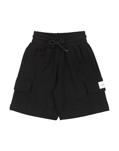 SHOE Shorts & Bermuda Black 95% Cotton, 5% Elastane