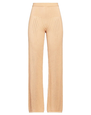 KONTATTO Casual pants Camel 100% Cotton