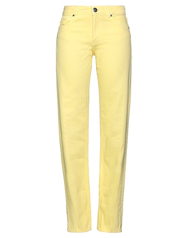 TOY G. Pantaloni jeans Giallo 100% Cotone