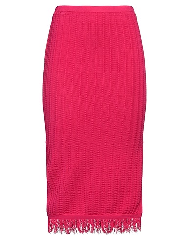 GUESS Midi skirt 61% Viscose, 29% Polyester, 9% Polyamide, 1% Elastane