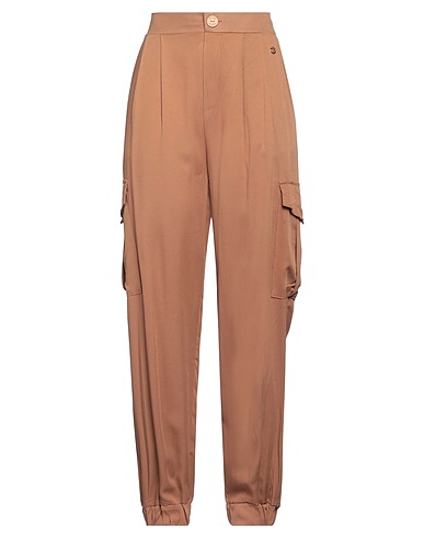 YES ZEE by ESSENZA Pantalone Marrone 100% Viscosa
