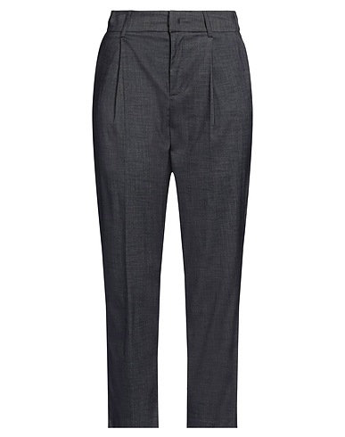 SOALLURE Casual trouser Midnight blue 75% Polyester, 22% Viscose, 3% Elastane