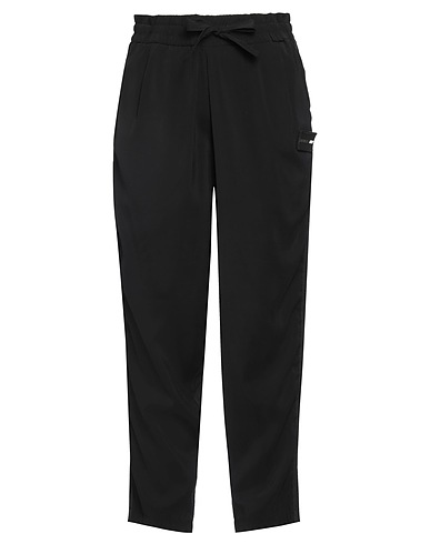 NUMERO 00 Casual pants Black 85% Viscose, 15% Polyester