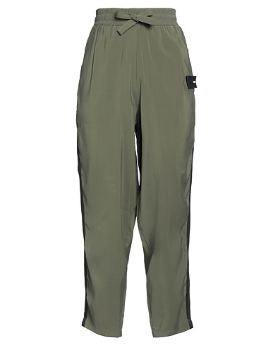 NUMERO 00 Pantalone Verde militare 85% Viscosa, 15% Poliestere