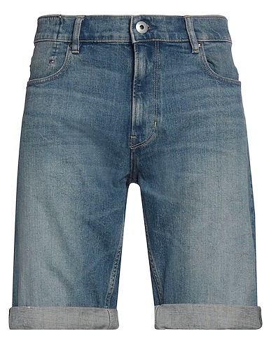 G-STAR RAW Denim shorts 73% Cotton, 25% Recycled cotton, 2% Elastane