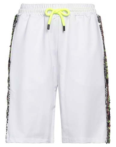 PYREX Shorts y Bermudas Blanco 55% Poliéster, 41% Algodón, 4% Elastán