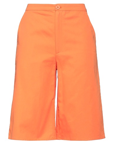 COMPAÑIA FANTASTICA Shorts & Bermuda Arancione 100% Cotone