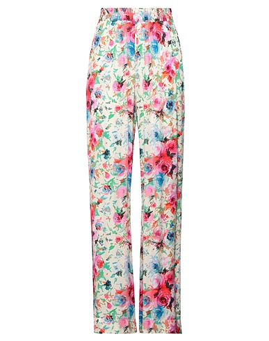 ICONA by KAOS Casual trouser Ivory 100% Viscose