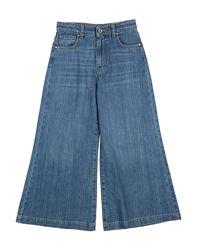 PLEASE Denim pants Blue 100% Cotton