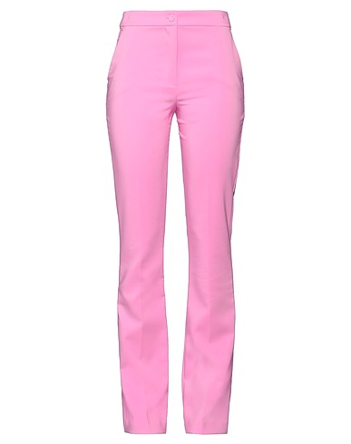 HANITA Casual trouser Pink 100% Polyester