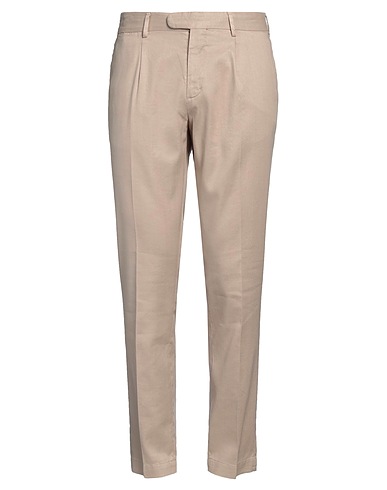 DEVORE INCIPIT Casual trouser Sand 49% Linen, 48% Cotton, 3% Elastane