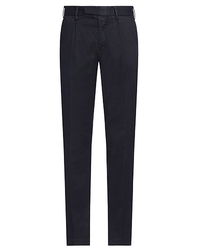 DEVORE INCIPIT Pantalone Blu notte 49% Lino, 48% Cotone, 3% Elastan