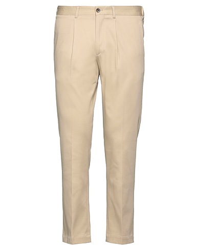DEVORE INCIPIT Casual trouser Sand 70% Wool, 28% Polyester, 2% Elastane